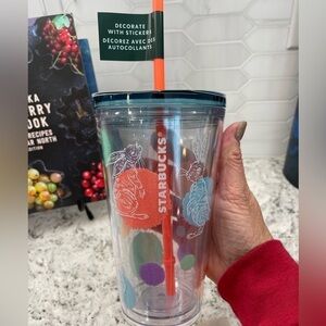Starbucks 2024 Spring Easter Cold Cup with Stickers. 16 Oz. NWT. Super cute!